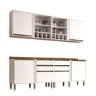 Cozinha Compacta Pérola 01 Sallêto Branco