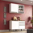 Cozinha Compacta Pérola 02 Sallêto Branco