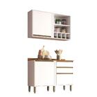 Cozinha Compacta Pérola 02 Sallêto Branco