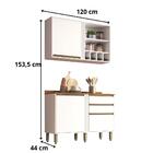 Cozinha Compacta Pérola 02 Sallêto Branco