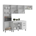 Cozinha Compacta Petunia 8 Portas E 1 Gaveta Com Tampo