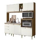 Cozinha Compacta Pietã 7 Portas E 3 Gavetas Sem Tampo - Nicio