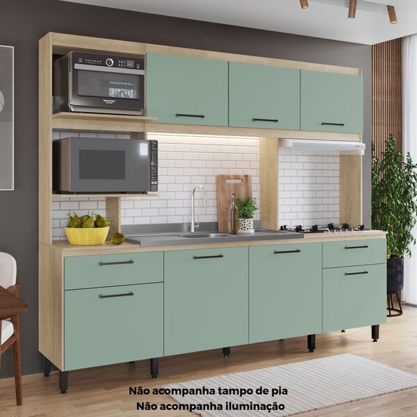 Cozinha Compacta Renata 245 5cm 07 Portas 02 Gavetas Re2400 D