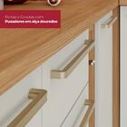 Cozinha Compacta Requinte 8 Portas 2 Gavetas Nature/areia - H