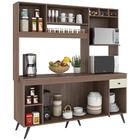 Cozinha Compacta Retro 182 Cm Com Tampo Cc97 Fell