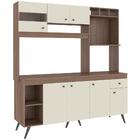 Cozinha Compacta Retro 182 Cm Com Tampo Cc97 Fell