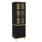 Cozinha Compacta Retrô 4 Peças Preto/marfim