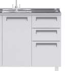 Cozinha Compacta Roma 5 Pt 3 Gv Branca