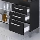 Cozinha Compacta Sagitario 1,14m 5 Portas 3 Gav