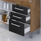 Cozinha Compacta Sagitario 1,94m 9 Portas 3 Gav