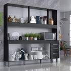 Cozinha Compacta Sagitario 1,94m 9 Portas 3 Gav