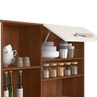 Cozinha Compacta Salsa 6 Portas 2 Gavetas Avelã/off White Cri