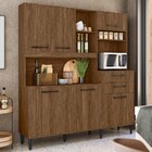 Cozinha Compacta Salsa 6 Portas 2 Gavetas Évora Rústico - Nic