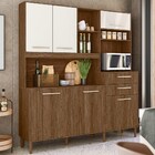 Cozinha Compacta Salsa 6 Portas 2 Gavetas Évora Rústico/off W