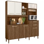 Cozinha Compacta Salsa 6 Portas 2 Gavetas Évora Rústico/off W