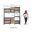 Cozinha Compacta Sem Tampo 7 Portas 3 Gavetas Roma Delmarco G