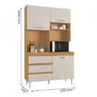 Cozinha Compacta Smart Incorplac Branco/malbec