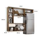 Cozinha Compacta Sol 5 Portas 1 Gav