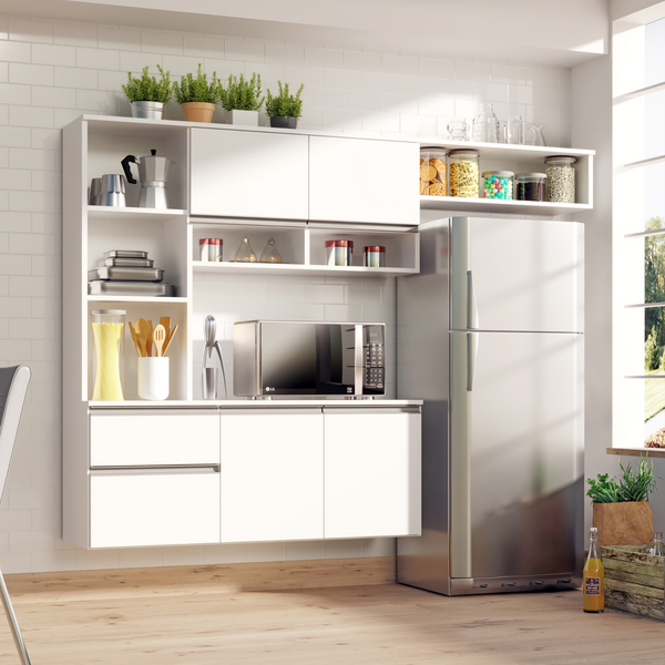 Cozinha Compacta Sol 5 Portas 1 Gav