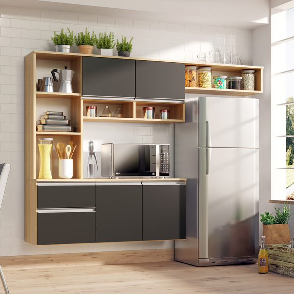 Cozinha Compacta Sol 5 Portas 1 Gav