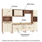 Cozinha Compacta Style Iii 13 Portas E Tampo - Manchester/cha