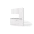 Cozinha Compacta Suprema Branco 3 Peças