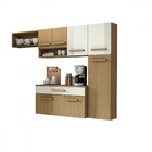 Cozinha Compacta Suspensa 4 Peças Rubi Aramóveis