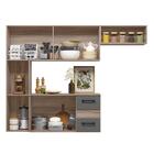 Cozinha Compacta Suspensa 7 Pts 2 Gavetas Juliete Nicioli