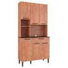 Cozinha Compacta Tannat Gold 6 Pt 1 Gv Castanho