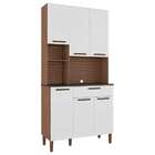 Cozinha Compacta Tannat Gold 6 Pt 1 Gv Sevilha E Branca