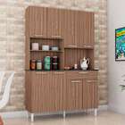 Cozinha Compacta Tannat Prime 8 Pt 1 Gv Marrom