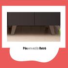 Cozinha Compacta Thela Emília 7 Portas 1 Gaveta Preto 912414