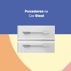 Cozinha Compacta Topázio Glass 6 Pt Branca