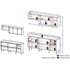 Cozinha Compacta Trevalla Móveis New Paris 8 Portas 3 Gavetas