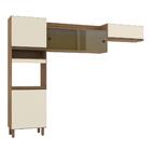 Cozinha Compacta Tripoli Carvalho Off-white