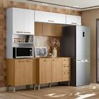 Cozinha Compacta Urbane 12 Portas 2 Gavetas Ripado 3d Freijo/