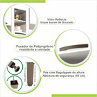 Cozinha Compacta Valência 02 Sallêto Carvalho Off White