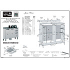 Cozinha Compacta Valencia Com Vidro 4 Peças 9 Portas 2 Gaveta