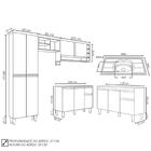 Cozinha Compacta Vanessa E Balcão Gabinete Com Pia Tatiane 12