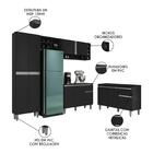 Cozinha Compacta Vanessa E Balcão Gabinete Com Tampo Tatiane