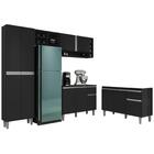 Cozinha Compacta Vanessa E Balcão Gabinete Sem Tampo Tatiane