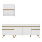 Cozinha Compacta Veneza Gw Multimóveis Mp2075 Com Armário E B