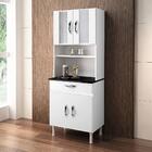 Cozinha Compacta Ventura 4 Portas Branco