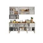 Cozinha Compacta Viena 01 Sallêto Branco