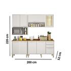 Cozinha Compacta Viena 01 Sallêto Branco