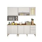 Cozinha Compacta Viena 01 Sallêto Branco