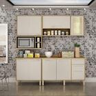 Cozinha Compacta Viena 01 Sallêto Carvalho Off White