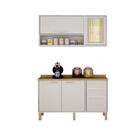 Cozinha Compacta Viena 02 Sallêto Branco