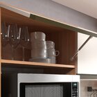 Cozinha Compacta Vitória 6 Portas 1 Gaveta 2 Nichos Para Forn