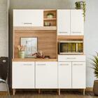 Cozinha Compacta Yara 160 Com 7 Portas E 1 Gaveta - Nicioli